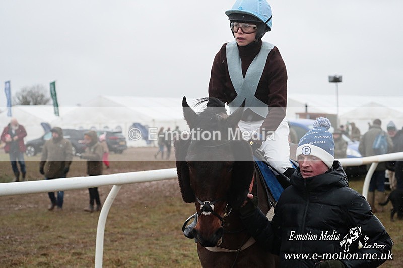 PtP 260125 680 - Cocklebarrow Point-to-Point racing with the Heythrop Hunt 26/01/25