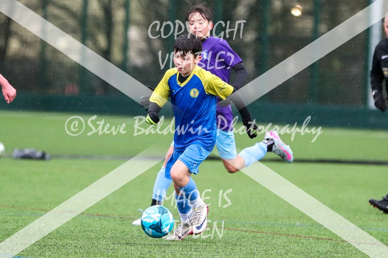 1DX20315 - 2026-02-15 FC Abbey Meads U13 Purple V Royal Wootton Bassett Town Youth U13 Yellow