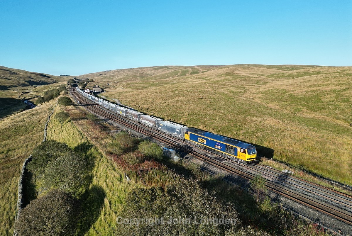 JL - 18.9.24 60087 6E77 Arcow - Hunslet, Blea Moor Loop - Latest shots