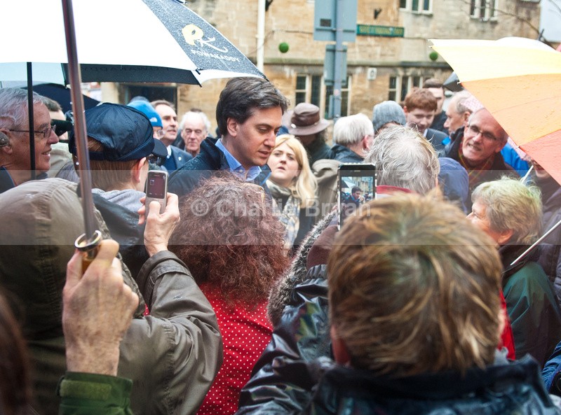  - Ed. Milliband Visits Stroud UK