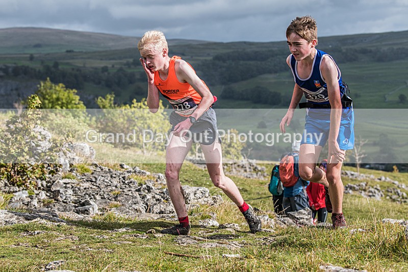 ESFRC Year 10-11-27 - English Schools Fell Running Championships Year 10-11 Giggleswick Saturday 1st October 2022