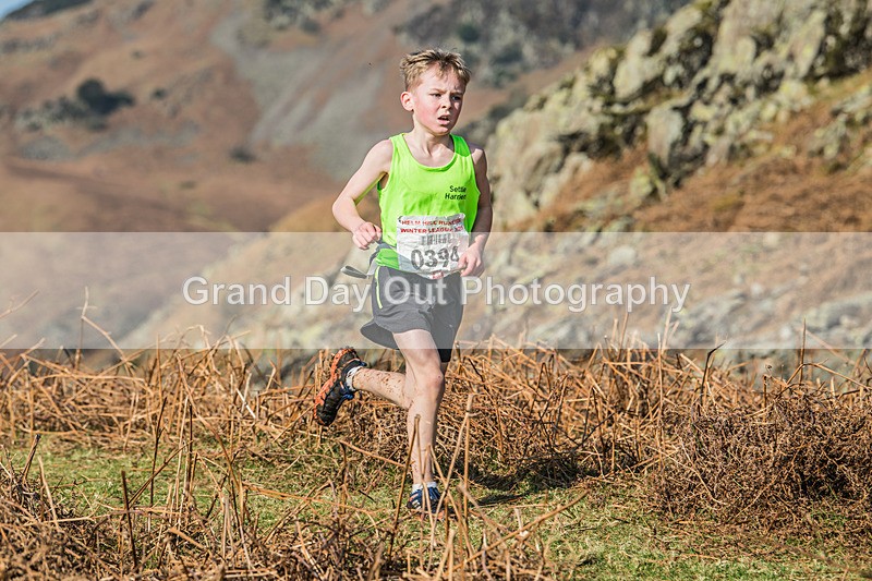 Elterwater-20 - Kendal Winter League Elterwater Under 13 Fell Race Sunday 9th March 2025