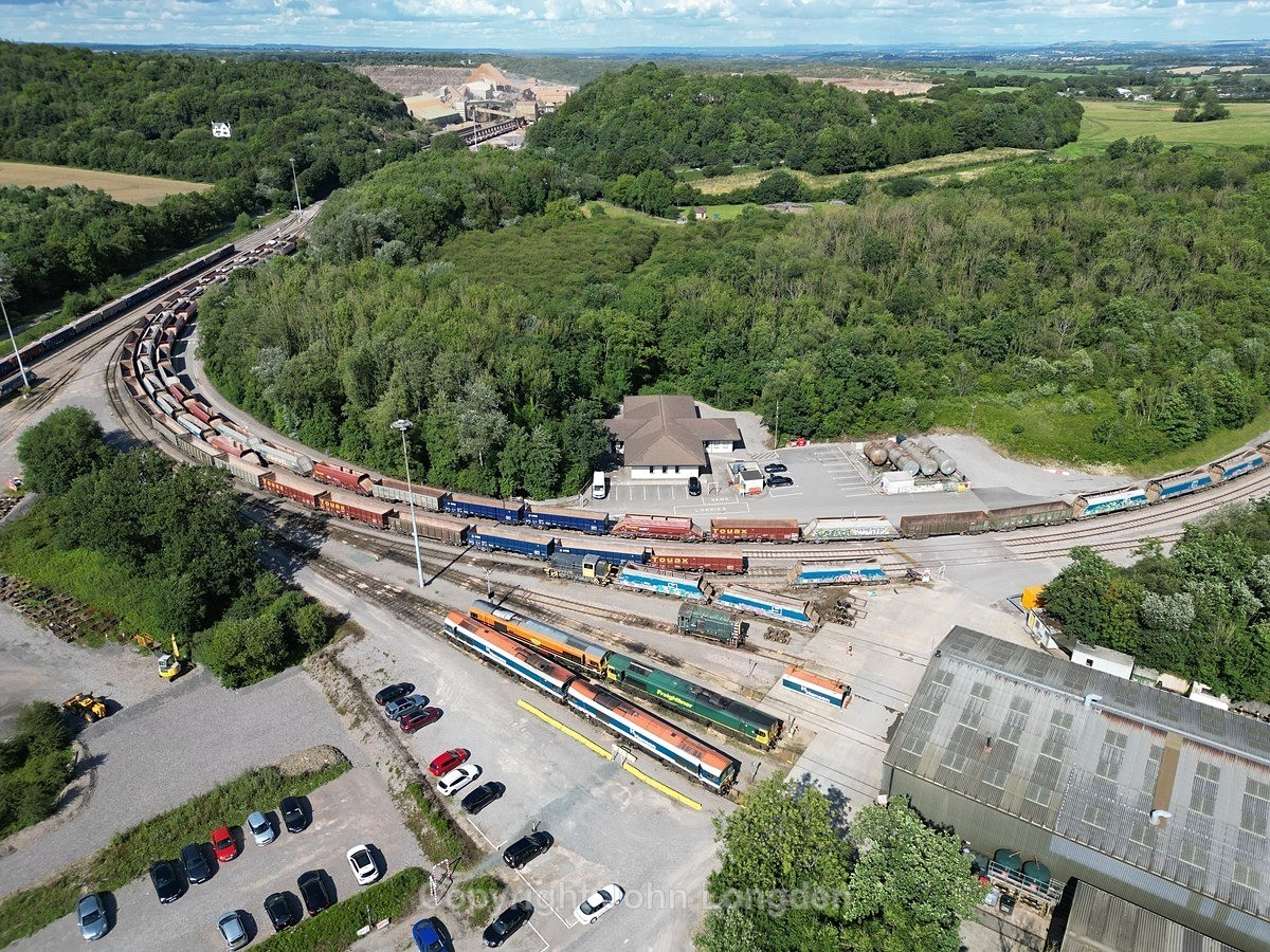 JL - 19.7.23 Ariel view Merehead - Elsewhere on the network