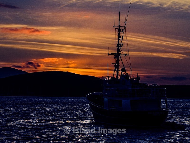 Sunset over Oban - Sunsets