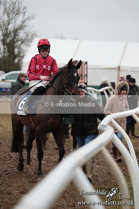 PtP 260125 825 - Cocklebarrow Point-to-Point racing with the Heythrop Hunt 26/01/25