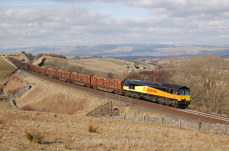 12.3.10 66843 6J37 Carlisle - Chirk, Birkett Common - Birkett Common (southbound)