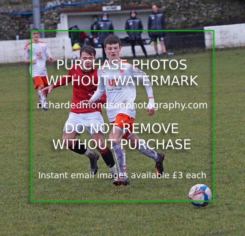 DSC04477 - Morecambe U18 v Blackpool U18 (20/2/21)