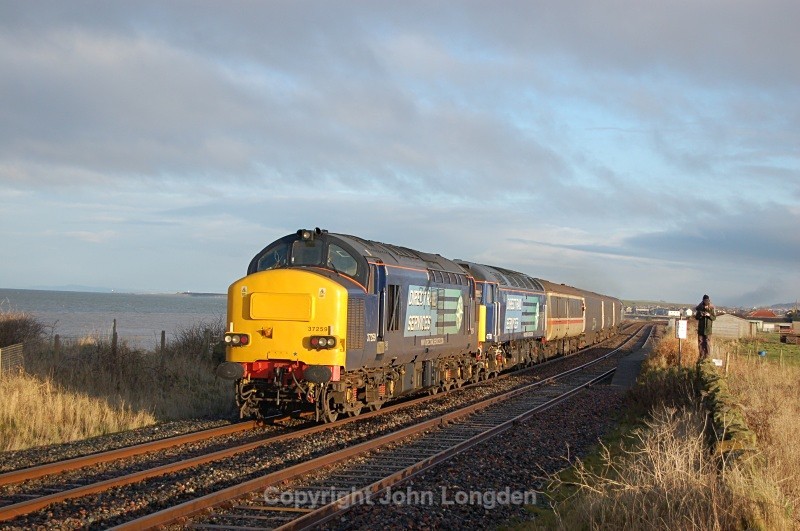17.12.10 37259 & 47790 & 57004 10.30 Workington - Maryport, Flimby - Cumbrian Coast (north to south)