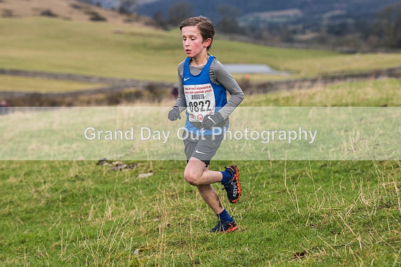 Cunswick U13-102 - Kendal Winter League Cunswick Scar Junior Under 13 Fell Race Sunday 26th January 2025