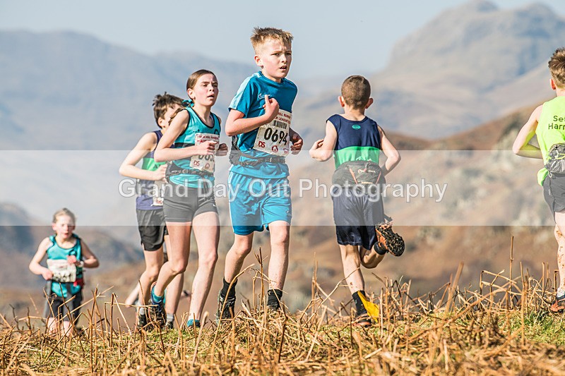 Elterwater-45 - Kendal Winter League Elterwater Under 13 Fell Race Sunday 9th March 2025
