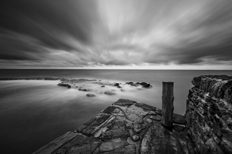 No more pilchards to land..  Mono - Cornwall