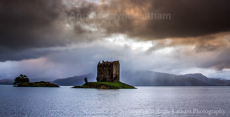 Castle Stalker Showers - Highlands of Scotland