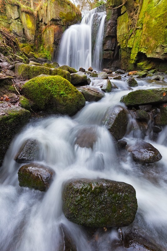 Lumsdale Falls | Peak District waterfalls