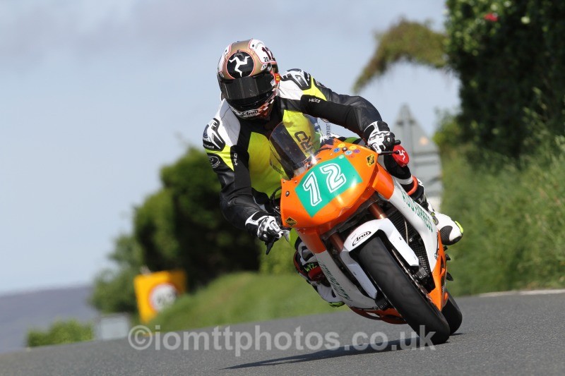 Andy McPherson Kawasaki / A.D.D. Express, Halifax - Bikenation Lightweight TT