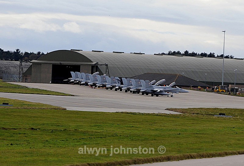 F-18 - RAF LOSSIEMOUTH VISIT NOV 2017