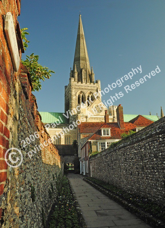 St Richards Walk Chichester - Archive