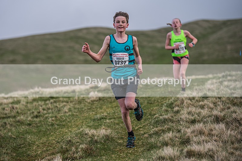 Arant Haw Juniors-151 - Kendal Winter League Arant Haw (Junior Races) Sunday 14th April 2024