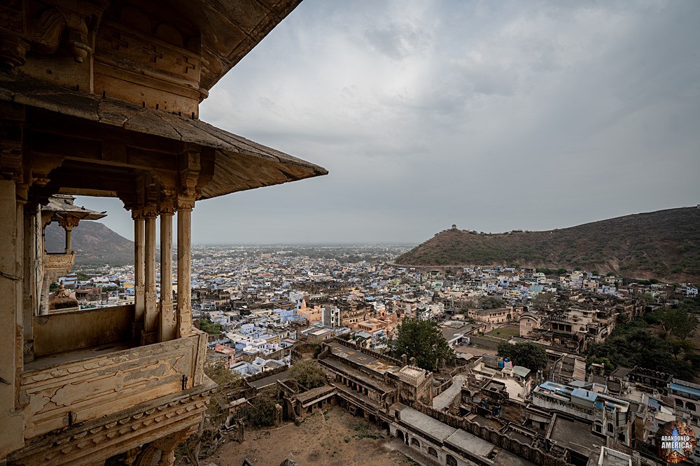 Abandoned Bundi Palace, India | Balcony View - ABANDONED INDIA