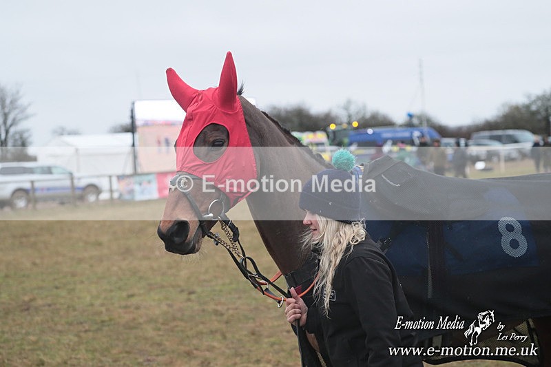 PtP 260125 385 - Cocklebarrow Point-to-Point racing with the Heythrop Hunt 26/01/25