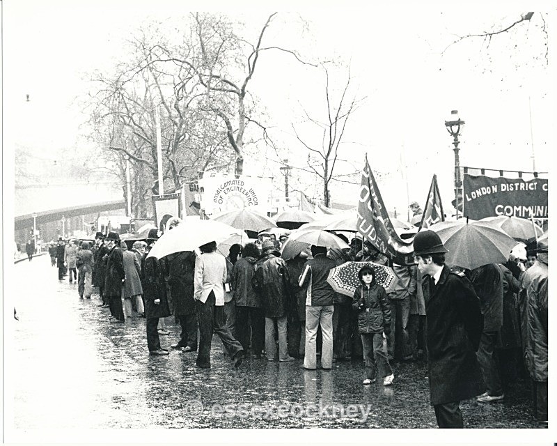  - March against Thatchers cuts and some Mayday parade