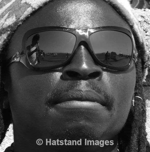 Brighton buskers - people