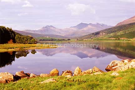 Snowdon morning reflections 11 - Sceniks.com - Snowdonia landscape photographs by Dave O'Shea