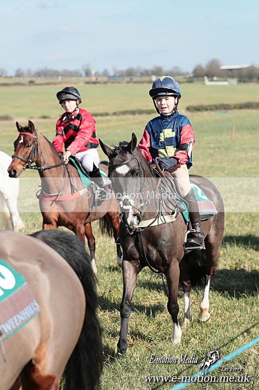 PR 010325 166 - Pony Racing from Beaufort Races Didmarton 01/03/25