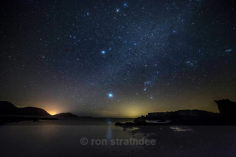 Orion at Niarbyl - Skies of Man