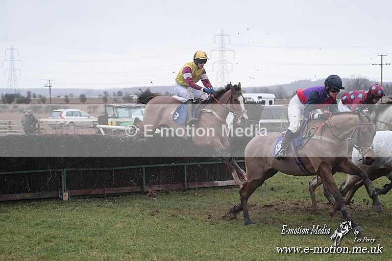 PtP 260125 588 - Cocklebarrow Point-to-Point racing with the Heythrop Hunt 26/01/25