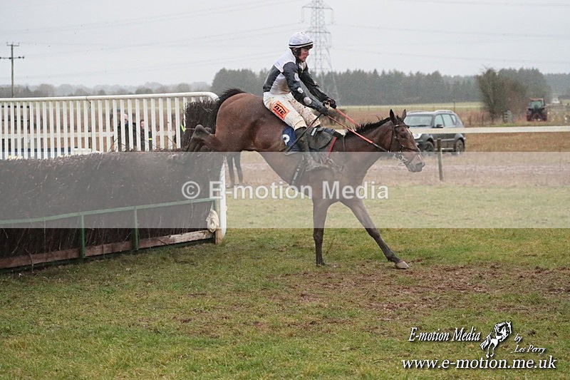 PtP 260125 1086 - Cocklebarrow Point-to-Point racing with the Heythrop Hunt 26/01/25