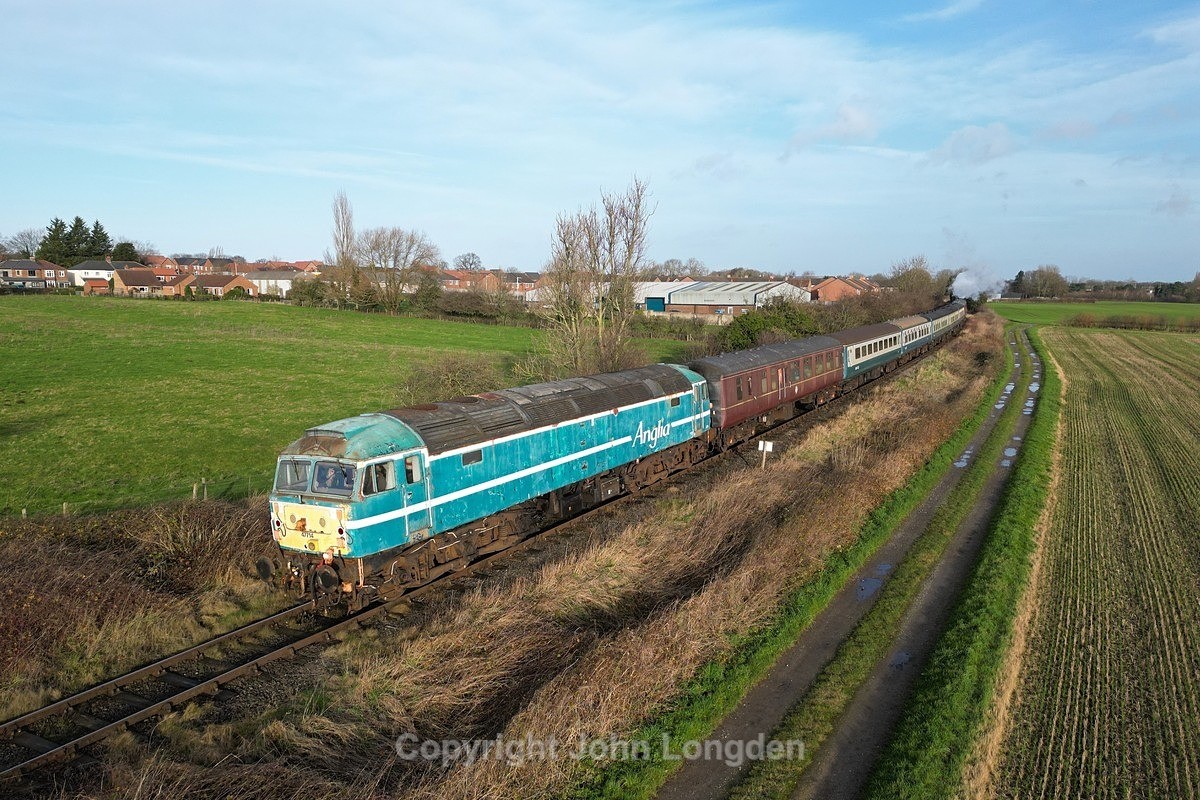 JL - 21.12.24 47714 Leyburn - Leeming Bar, Aiskew - The wonderful Wensleydale Railway