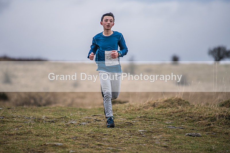 Cunswick U15  U17-193 - Kendal Winter League Cunswick Scar Junior Under 15 & 17 Fell Races Sunday 26th January 2025