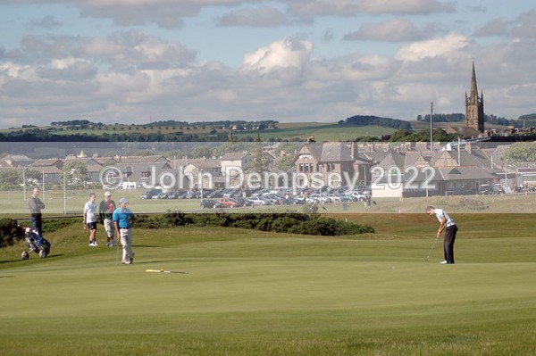 First green looking back - Golf