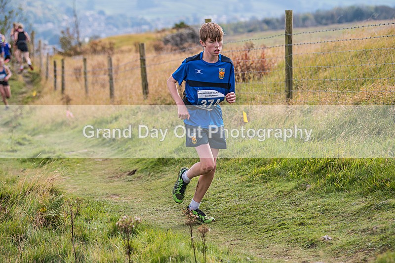 Year 12-13-114 - The English Schools Fell Running Championship Giggleswick Year 12-13 Sunday 6th October 2024