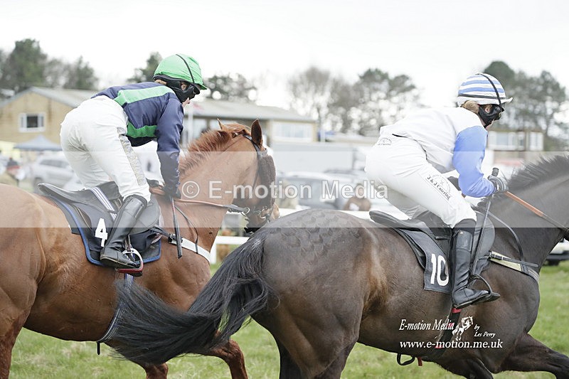 PtP 260323 0928 - New Forest Hounds Point-to-Point Larkhill 26/03/23