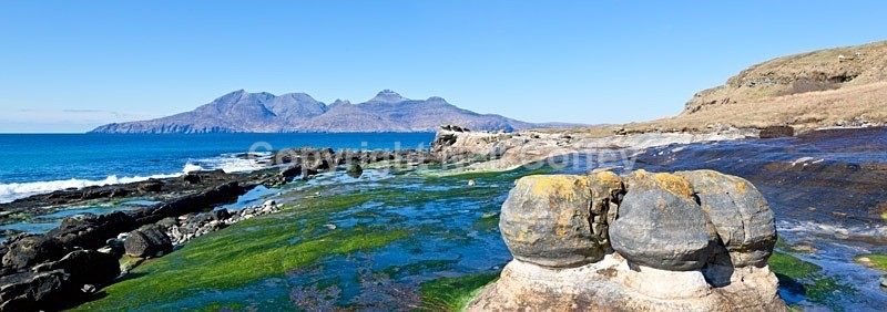 Bay of Laig, Isle Of Eigg - Panoramic format