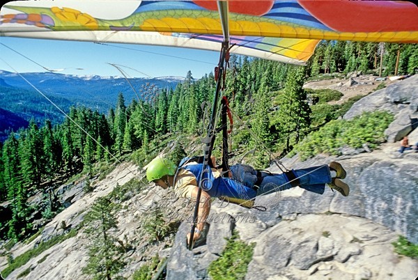 Hang Gliding in Yosemite Natl. Prk. - Calif., USA - EVERYTHING  ELSE