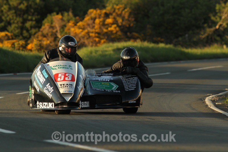 James Noble & Shaun Chandler - Monday Practice - Sidecars