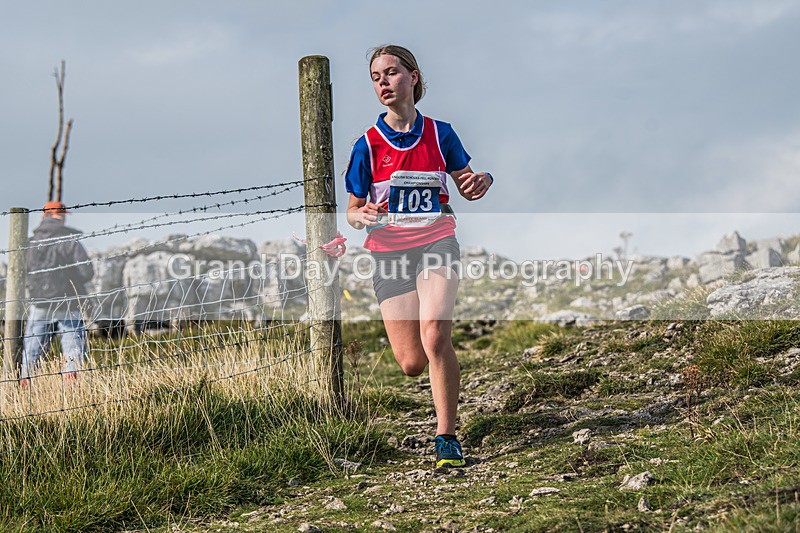 Year 8-9-262 - The English Schools Fell Running Championship Giggleswick Year 8-9 Sunday 6th October 2024