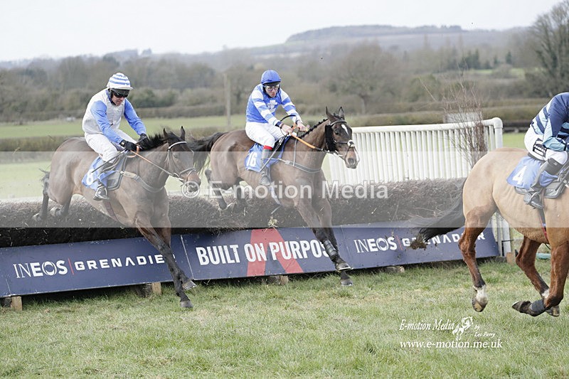 PtP 250223 0284 - Kimblewick Hunt Point-to-Point Kingston Blount 25/02/23
