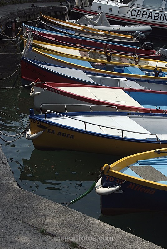 Torre del Benaco boats - Travel, city/land scapes