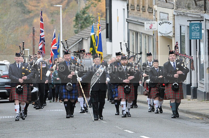 54 - Remembrance Sunday in Selkirk 2024