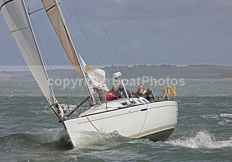 160701 MANITOBA - GBR407L SOLENT Y92A9384 - Sailboats - monohull