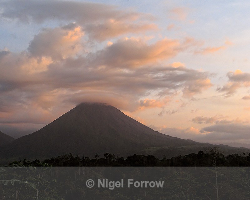 Arenal Volcano sunset, Costa Rica - Costa Rica