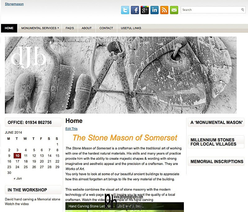 DJB website - Products