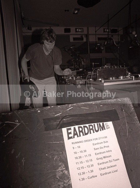 06 greg-wilson - Eardrum @ dry bar / dry201 manchester 27.11.99