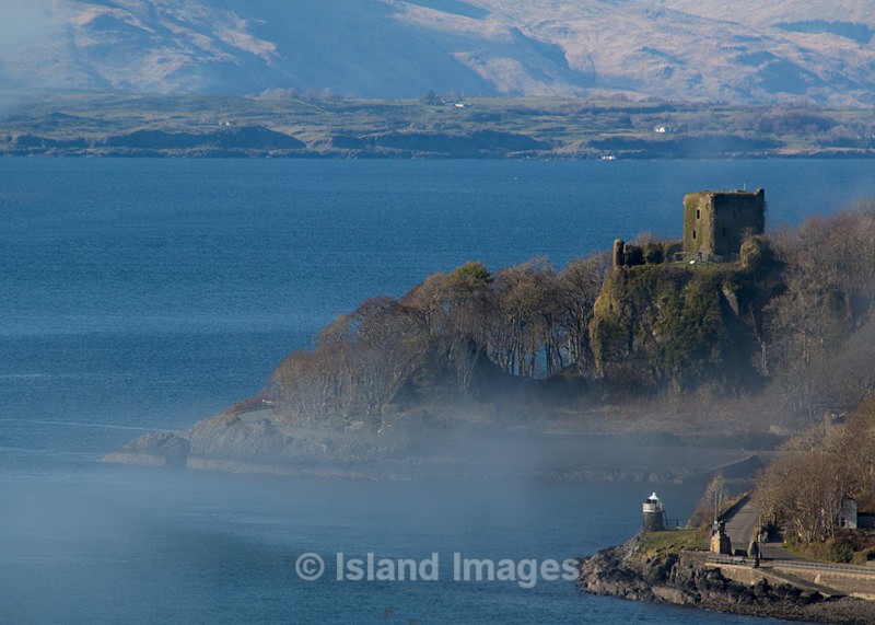 Dunollie Castle in the mist - Oban