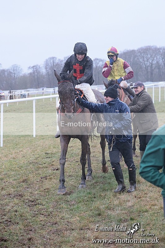 PtP 260125 628 - Cocklebarrow Point-to-Point racing with the Heythrop Hunt 26/01/25