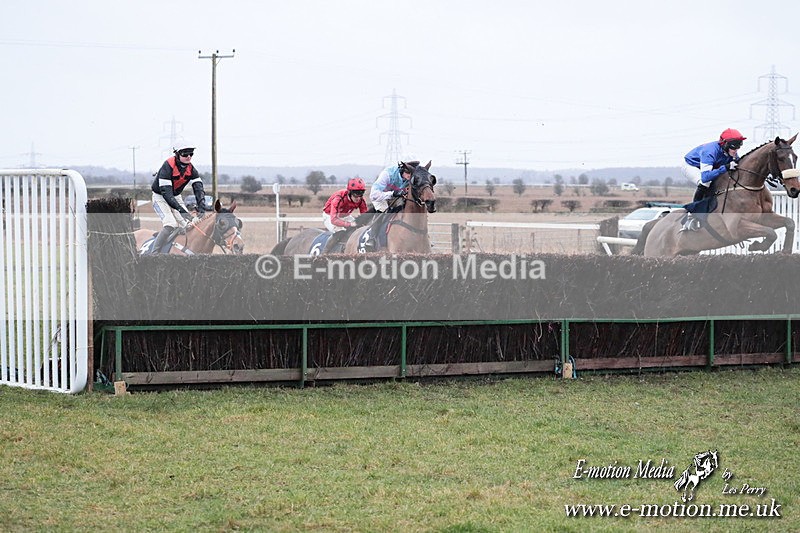PtP 260125 855 - Cocklebarrow Point-to-Point racing with the Heythrop Hunt 26/01/25