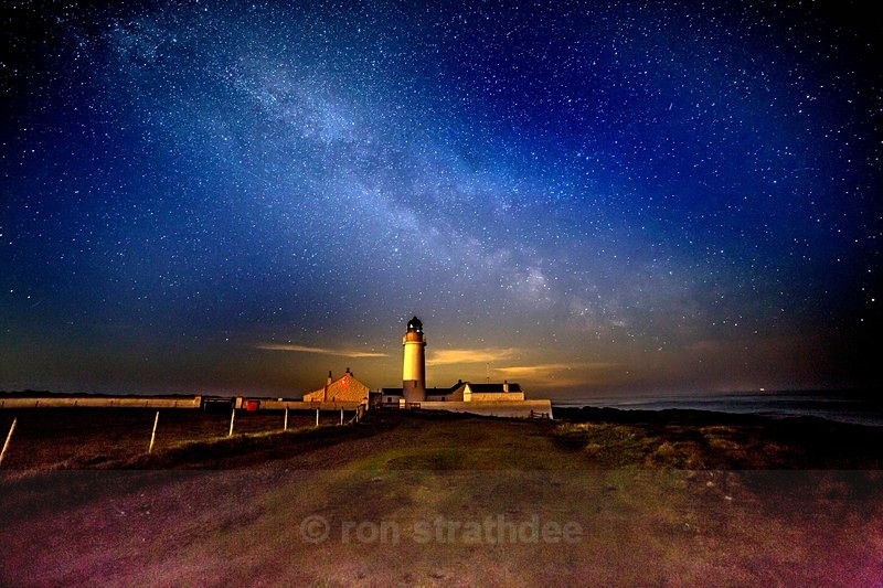 Langness lighthouse and Milky Way - Latest additions
